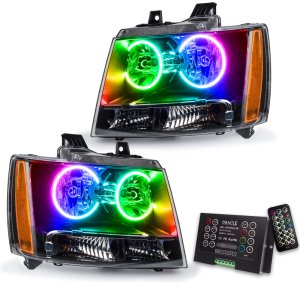 Chevrolet Suburban Headlight Assemblies - ORACLE Lighting - SMD, ColorSHIFT w/ 2.0 Controller - `07-`14